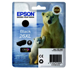 EPSON Polar Bear T2621 XL Black Ink Cartridge